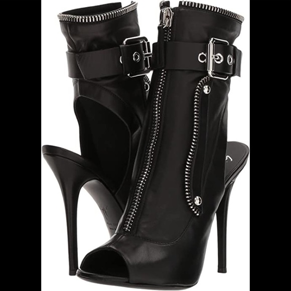 giuseppe zanotti • NEW • peeptoe biker boot - Picture 12 of 13